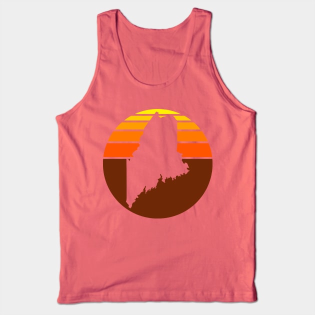 New Maine News Official Logo Tank Top by sethgmacy